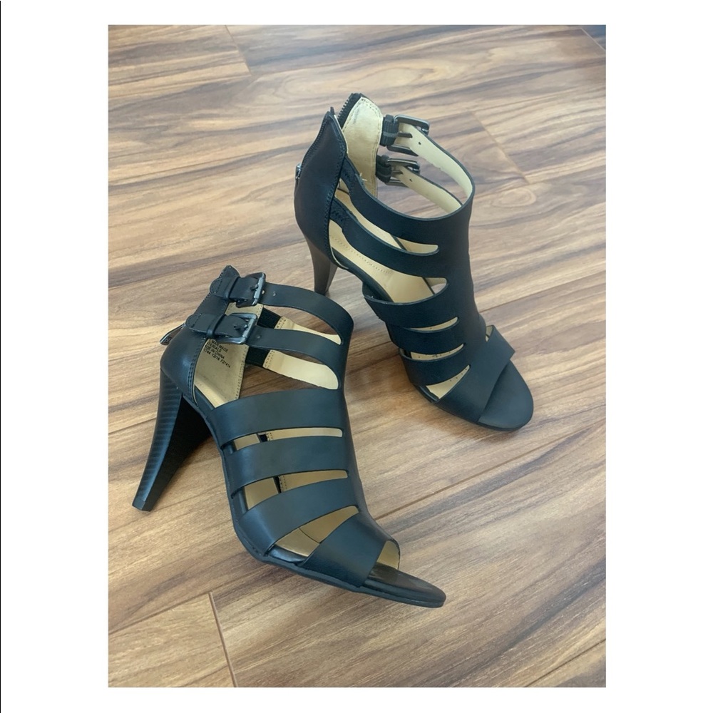 Open Toe Heel Booties
